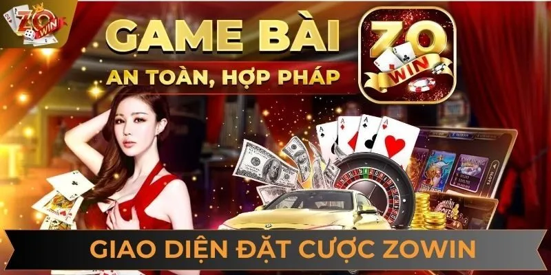 Trải nghiệm giao diện đặt cược ZOWIN mới đỉnh cao