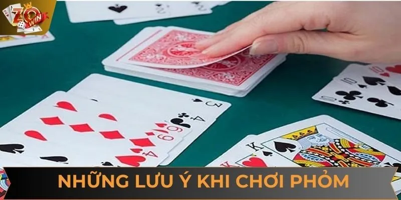 Những lưu ý quan trọng cần biết khi chơi Phỏm online